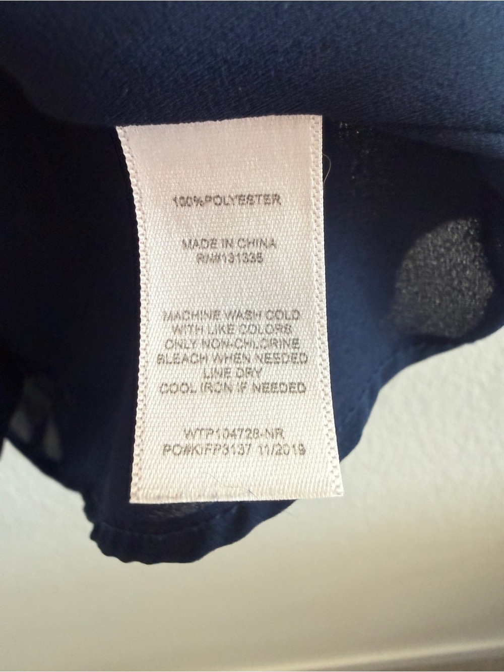 Socialite Navy, Pink & Cream Striped Spaghetti Strap Cami with Scalloped Details - Picture 7 of 9